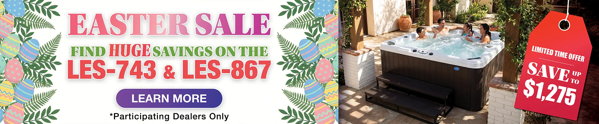 Calspas hot tub being used in a family setting - Plantation